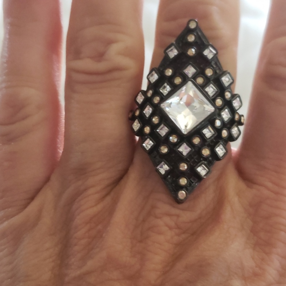 Swarovski statement ring